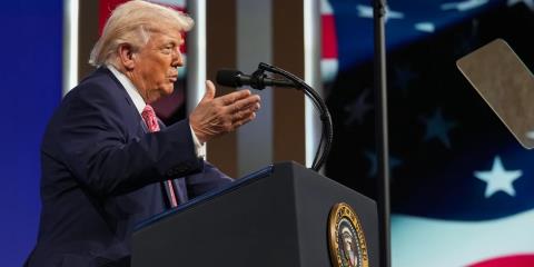 &Omicron; &Tau;&rho;&alpha;&mu;&pi; &epsilon;&xi;&epsilon;&tau;ά&zeta;&epsilon;&iota; &pi;&epsilon;&rho;&iota;&omicron;&rho;&iota;&sigma;&mu;έ&nu;&alpha; &pi;&lambda;ή&gamma;&mu;&alpha;&tau;&alpha; &sigma;&tau;&omicron; &Iota;&rho;ά&nu; &mu;&epsilon;&tau;ά &tau;&omicron; &nu;&alpha;&upsilon;ά&gamma;&iota;&omicron; &tau;&omega;&nu; &sigma;&upsilon;&nu;&omicron;&mu;&iota;&lambda;&iota;ώ&nu;