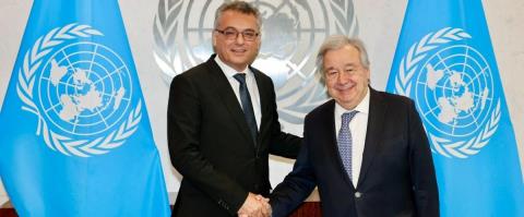 Υποβαθμίζει πριν την γένεση της την πρωτοβουλία Γκουτέρες ο Ερχιουρμάν-«Δεν θα πρέπει να θεωρηθεί νέο σχέδιο»