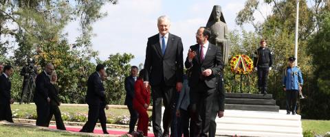 Εύσημα Λιθουανού Προέδρου στην Κύπρο για την επιτυχή Προεδρία της Ε.Ε.- Κοινή βούληση για ενίσχυση των διμερών σχέσεων