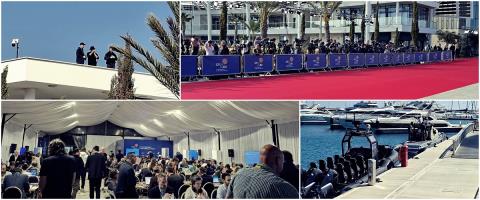 Τεράστιο δημοσιογραφικό ενδιαφέρον και εξαιρετική φιλοξενία με σουβλάκια και σεφταλιές-Ελεύθεροι σκοπευτές σε ψηλά κτίρια για την ασφάλεια (pics)