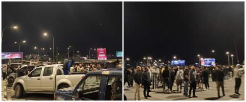 Άλλαξαν στάση και αποχώρησαν μετά το χάος οι κτηνοτρόφοι-Άνοιξε ο κυκλικός κόμβος της Ριζοελιάς