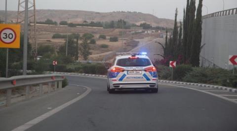 Τροχαίο ατύχημα στον αυτοκινητόδρομο Λεμεσού-Κυκλοφοριακό κομφούζιο παρά τη Γερμασόγεια