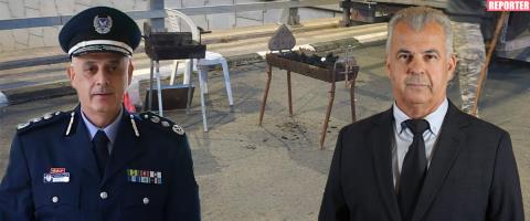 Ζήτησε έκθεση γεγονότων για το χάος στη Ριζοελια ο Φυτιρής-Υποβαθμίζει την επίσκεψη στην διαμαρτυρία η Αστυνομία, τον δείχνει ως περαστικό