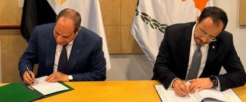 Σε νέα βάση με κοινή διακήρυξη έξι πυλώνων η στρατηγική εταιρική σχέση της Κύπρου με την Αίγυπτο-Υπογράφηκε από Χριστοδουλίδη και Σίσι