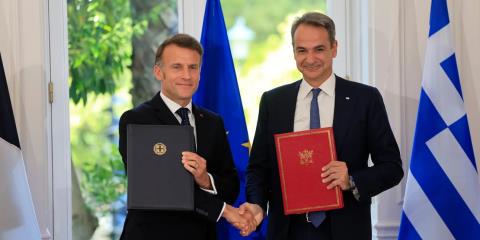 Oι εννέα συμφωνίες που υπέγραψαν Ελλάδα και Γαλλία-Ανανεώθηκε η συνεργασία στην άμυνα και την ασφάλεια