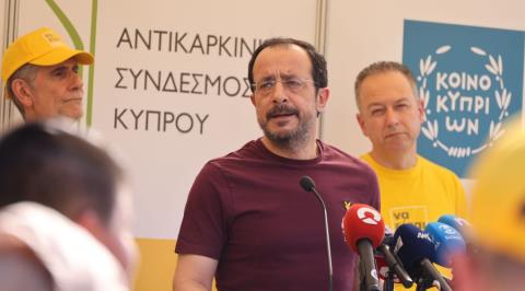 &Tau;ό&nu;&iota;&sigma;&epsilon; &tau;&eta;&nu; &alpha;&nu;ά&gamma;&kappa;&eta; &epsilon;&nu;ί&sigma;&chi;&upsilon;&sigma;&eta; &tau;&eta;&sigmaf; &pi;&rho;ό&lambda;&eta;&psi;&eta;&sigmaf; &kappa;&alpha;&iota; &beta;&epsilon;&lambda;&tau;ί&omega;&sigma;&eta;&sigmaf; &tau;&omega;&nu; &pi;&omicron;&lambda;&iota;&tau;&iota;&kappa;ώ&nu; &alpha;&nu;&tau;&iota;&mu;&epsilon;&tau;ώ&pi;&iota;&sigma;&eta;&sigmaf; &tau;&omicron;&upsilon; &kappa;&alpha;&rho;&kappa;ί&nu;&omicron;&upsilon; &omicron; &Chi;&rho;&iota;&sigma;&tau;&omicron;&delta;&omicron;&upsilon;&lambda;ί&delta;&eta;&sigmaf;-