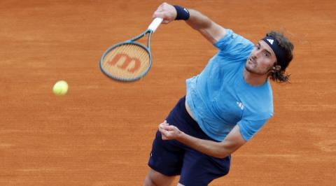 Μεταμορφωμένος ο Τσιτσιπάς επικράτησε του Μπούμπλικ με 2-0 σετ και προκρίθηκε στον 3ο γύρο του Madrid Open