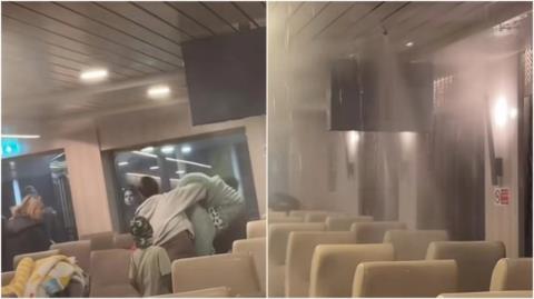 Ζημιές στο πλοίο «Νήσος Σάμος» από το τσιγάρο που άναψε επιβάτης-Εξετάζονται ενδεχόμενες ευθύνες