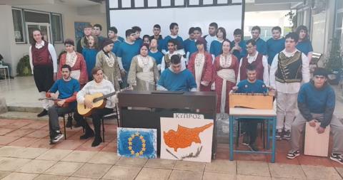 «Η Τηλλυρκώτισσα πάει Ευρώπη»-Τα παιδιά του Ειδικού Σχολείου Λευκωσίας παρουσίασαν το τραγούδι σε 24 γλώσσες