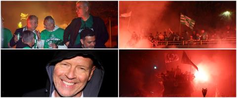 Το πάρτι των πρωταθλητών στην Παπανικολή-Αποθεώθηκαν οι ποδοσφαιριστές, σε τρελά κέφια Παπασταύρου και Μπεργκ (pics)