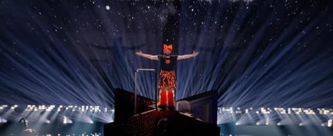 Με αέρα νικητή ο Ακύλας στην σκηνή της #Eurovision! Αποθεώθηκε από το κοινό στο στάδιο!