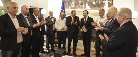 Συνάντησε τον εκπρόσωπο και μέλη της μαρωνίτικης κοινότητας ο Χριστοδουλίδης-«Αμέριστη, με έργα, η στήριξη της Κυβέρνησης»