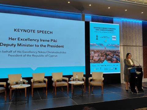 Ε. Πική: Η Κυπριακή Προεδρία επιθυμεί να συμβάλει ουσιαστικά στην ανταγωνιστικότητα ΕΕ