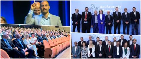Το «καλημέρα» της Αννίτας, η χειραψία με Φειδία και η έδρα που «επήεννε τζιαι έρκετουν»-Τα backstage της ανακήρυξης των νέων βουλε