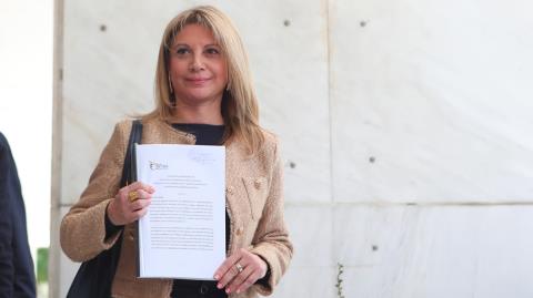 Στον Άρειο Πάγο η Καρυστιανού για την ιδρυτική διακήρυξη της Ελπίδας για τη Δημοκρατία-«Όσοι θέλουν την αλλαγή να έρθουν δίπλα μας»