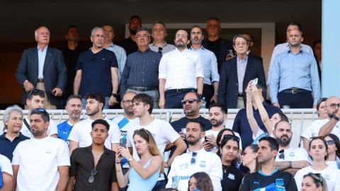 Πώς είδε ο Πρόεδρος τον επεισοδιακό τελικό κυπέλλου-«Απαράδεκτα, μπορούσαν να αποφευχθούν, δεν χρειάζονταν κάποιες συμπεριφορές»