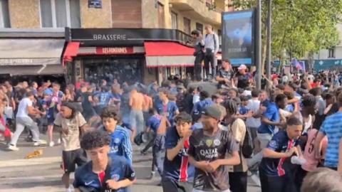 Ένταση και συλλήψεις στο... Παρίσι την ώρα του τελικού του Champions League