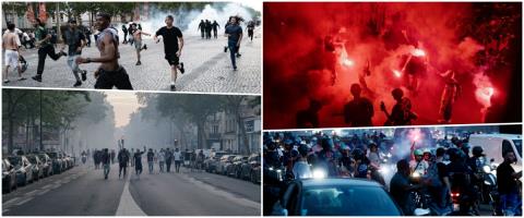 ΒΙΝΤΕΟ: Πεδίο μάχης το Παρίσι-Οδοφράγματα και πλιάτσικο μετά τον τελικό του Champions League, 780 συλλήψεις, 219 τραυματίες