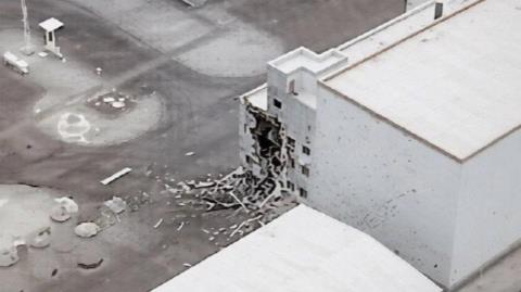 Ρωσικό drone έπληξε εγκατάσταση αποθήκευσης χρησιμοποιημένου