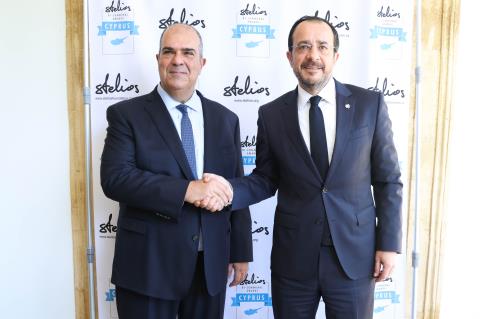 Συγκρατημένα αισιόδοξος για το Κυπριακό ο Χριστοδουλίδης-«Ελ