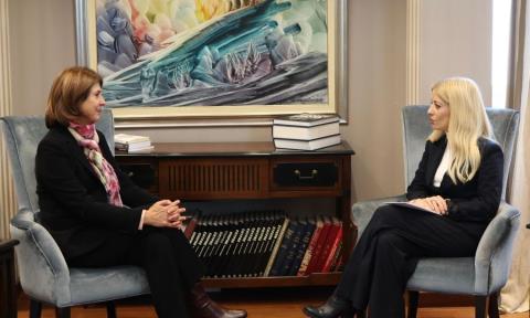 Συναντήθηκε με την Ολγκίν η Αννίτα-«Ο ΔΗΣΥ θα συνδ