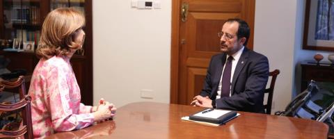 Με Χριστοδουλίδη την Παρασκευή, με Ερχιουρμάν το Σάββατο η Ο