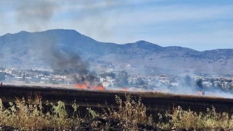 Εκστρατεία επιθεώρησης περιοχών κατά μήκος της νεκρής ζώνης-«Θέμα οι πυρκαγιές που εκδηλώνονται από τα κατεχόμενα και επεκτείνοντα