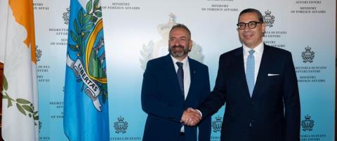 &Pi;&rho;ώ&tau;&eta; &epsilon;&pi;ί&sigma;&eta;&mu;&eta; &epsilon;&pi;ί&sigma;&kappa;&epsilon;&psi;&eta; &Kappa;ύ&pi;&rho;&iota;&omicron;&upsilon; &Upsilon;&Pi;&Epsilon;&Xi; &sigma;&tau;&omicron;&nu; &Alpha;&gamma;&iota;&omicron; &Mu;&alpha;&rho;ί&nu;&omicron;-&Sigma;&tau;&omicron; &epsilon;&pi;ί&kappa;&epsilon;&nu;&tau;&rho;&omicron; &tau;&omega;&nu; &epsilon;&pi;&alpha;&phi;ώ&nu; &Kappa;ό&mu;&pi;&omicron;&upsilon; &omicron;&iota; &delta;&iota;&mu;&epsilon;&rho;&epsilon;ί&sigmaf; &sigma;&chi;έ&sigma;&epsilon;&iota;&sigmaf;