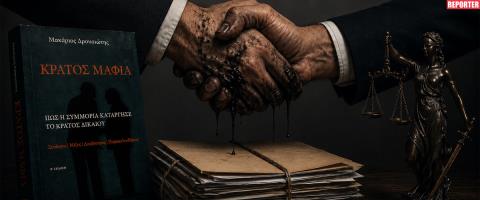 &Tau;&omicron; &Kappa;&rho;ά&tau;&omicron;&sigmaf; &Mu;&alpha;&phi;ί&alpha;, &eta; &mu;&epsilon;&gamma;ά&lambda;&eta; &epsilon;&iota;&kappa;ό&nu;&alpha; &tau;&eta;&sigmaf; &delta;&iota;&alpha;&phi;&theta;&omicron;&rho;ά&sigmaf; &sigma;&tau;&eta;&nu; &Kappa;ύ&pi;&rho;&omicron; &kappa;&alpha;&iota; &eta; &pi;&omicron;&lambda;&iota;&tau;&iota;&kappa;ή &epsilon;&upsilon;&theta;ύ&nu;&eta; &pi;&omicron;&upsilon; &delta;&epsilon;&nu; &pi;&rho;έ&pi;&epsilon;&iota; &nu;&alpha; &laquo;&alpha;&nu;&alpha;&lambda;&alpha;&mu;&beta;ά&nu;&epsilon;&tau;&alpha;&iota;&raquo;, &alpha;&lambda;&lambda;ά &nu;&alpha; &epsilon;&kappa;&tau;&epsilon;&lambda;&epsilon;ί