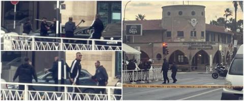 Καταγγελτική επιστολή Κληρίδη για αδικαιολόγητη καθυστέρηση καταχώρησης υπόθεσης κατά των προσώπων που κρατούσαν τσεκούρια έξω από