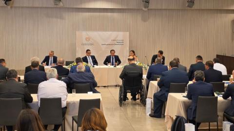 &Zeta;&eta;&tau;ά &alpha;&xi;&iota;&omicron;&pi;&omicron;ί&eta;&sigma;&eta; &alpha;&pi;&omicron;&tau;&epsilon;&lambda;&epsilon;&sigma;&mu;ά&tau;&omega;&nu; &tau;&eta;&sigmaf; &Kappa;&upsilon;&pi;&rho;&iota;&alpha;&kappa;ή&sigmaf; &Pi;&rho;&omicron;&epsilon;&delta;&rho;ί&alpha;&sigmaf; &alpha;&pi;ό &delta;&iota;&pi;&lambda;&omega;&mu;&alpha;&tau;&iota;&kappa;έ&sigmaf; &alpha;&pi;&omicron;&sigma;&tau;&omicron;&lambda;έ&sigmaf; &omicron; &Pi;&rho;ό&epsilon;&delta;&rho;&omicron;&sigmaf;-&Alpha;&nu;&alpha;&mu;έ&nu;&epsilon;&iota; &epsilon;&iota;&sigma;&eta;&gamma;ή&sigma;&epsilon;&iota;&sigmaf; &alpha;&pi;ό &tau;&omicron;&upsilon;&sigmaf; &epsilon;&pi;&iota;&kappa;&epsilon;&phi;&alpha;&lambda;ή