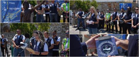 Έ&phi;&tau;&alpha;&sigma;&alpha;&nu; &sigma;&tau;&eta; &Rho;ό&delta;&omicron; &omicron;&iota; 34 &Kappa;ύ&pi;&rho;&iota;&omicron;&iota; &mu;&omicron;&tau;&omicron;&sigma;&iota;&kappa;&lambda;&epsilon;&tau;&iota;&sigma;&tau;έ&sigmaf; &gamma;&iota;&alpha; &tau;&iota;&sigmaf; &epsilon;&kappa;&delta;&eta;&lambda;ώ&sigma;&epsilon;&iota;&sigmaf; &mu;&nu;ή&mu;&eta;&sigmaf; &Iota;&sigma;&alpha;ά&kappa; &kappa;&alpha;&iota; &Sigma;&omicron;&lambda;&omega;&mu;&omicron;ύ